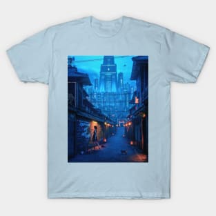 Canvas of Life - Blue T-Shirt